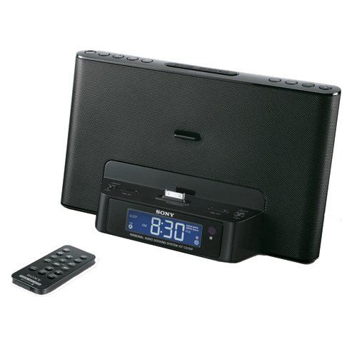 소니 Sony ICFCS15IP 30-Pin iPod/iPhone Speaker Dock (Black) (Discontinued by Manufacturer)