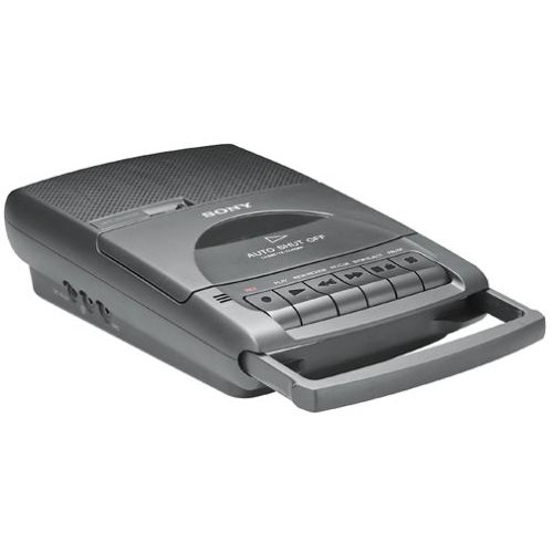 소니 Sony TCM-929 Pressman Desktop Cassette Recorder with Automatic Shut-Off
