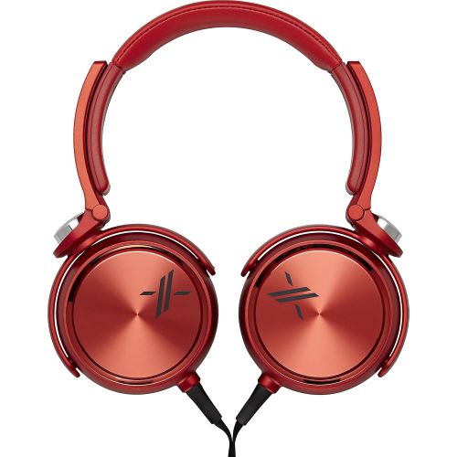 소니 Sony MDRX05/BR Simon Cowell X Headphone (Black/Red)