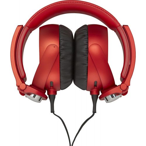 소니 Sony MDRX05/BR Simon Cowell X Headphone (Black/Red)