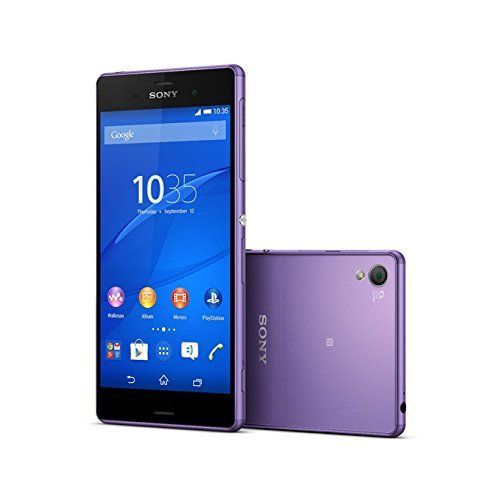 소니 Sony Xperia Z3 D6653 16GB GSM Unlocked (Soft Purple) - International Version No Warranty