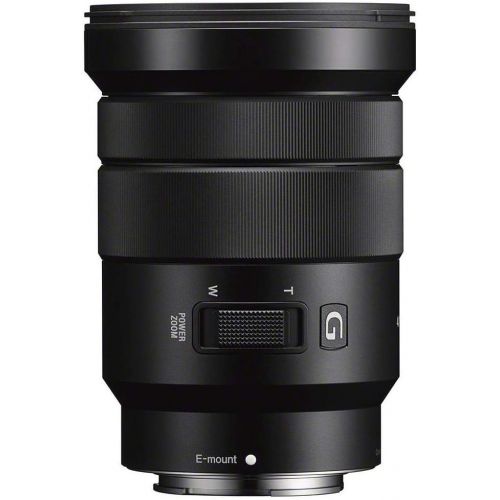 소니 Sony E PZ 18-105mm F4.0 G OSS E-Mount Lens Bundle with 72mm Filters & Pro Software