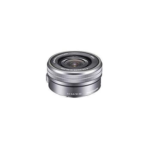 소니 Sony SELP1650 16-50mm Power Zoom Lens (Silver, Bulk Packaging)