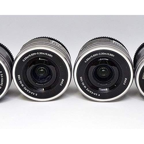 소니 Sony SELP1650 16-50mm Power Zoom Lens (Silver, Bulk Packaging)