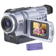 Sony DCRTRV340 Digital8 Camcorder w/ 2.5 LCD USB Streaming, & Memory Stick capability (Discontinued by Manufacturer)