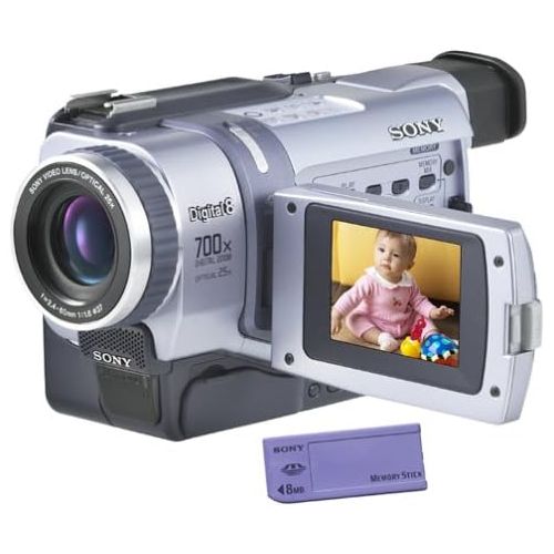 소니 Sony DCRTRV340 Digital8 Camcorder w/ 2.5 LCD USB Streaming, & Memory Stick capability (Discontinued by Manufacturer)