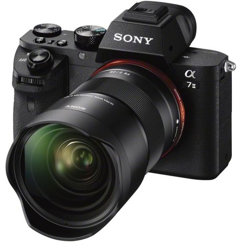 소니 Sony SEL075UWC 21 mm f/2.8-22 Ultra Wide Converter Lens for Mirrorless Cameras,Black