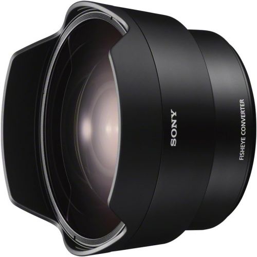 소니 Sony SEL057FEC 16mm f/3.5-22 Fisheye Converter Lens for Mirrorless Cameras , Black