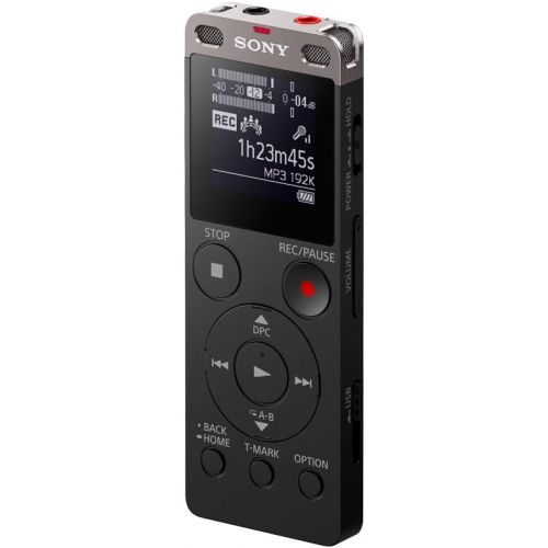 소니 Sony ICD-UX560 Internal Memory & Flash Card Black dictaphone