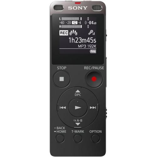 소니 Sony ICD-UX560 Internal Memory & Flash Card Black dictaphone