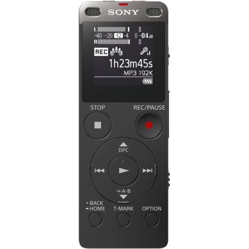 소니 Sony ICD-UX560 Internal Memory & Flash Card Black dictaphone