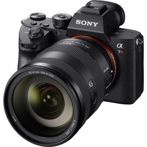 소니 Sony FE 24-105mm F4 G OSS Full-Frame Zoom Lens for E-Mount Mirrorless Cameras SEL24105G Bundle with Deco Gear Backpack + Ultimate Filter Kit (UV/CPL/FLD, Close-Up, Graduated) + Mon