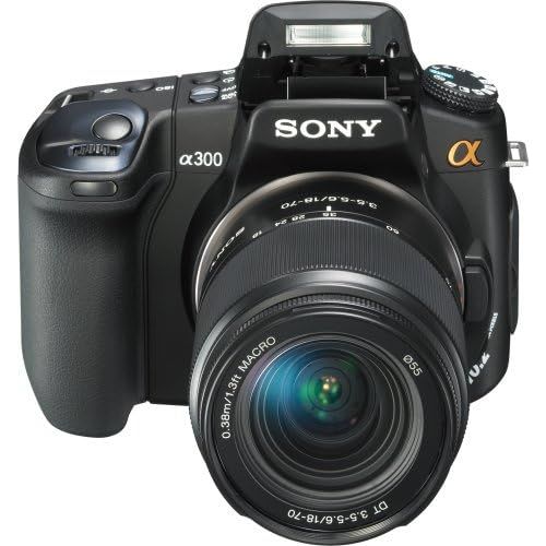 소니 Sony Alpha DSLRA300K 10.2MP Digital SLR Camera with Super SteadyShot Image Stabilization with DT 18-70mm f/3.5-5.6 Zoom Lens (Discontinued by Manufacturer)