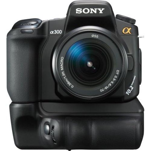 소니 Sony Alpha DSLRA300K 10.2MP Digital SLR Camera with Super SteadyShot Image Stabilization with DT 18-70mm f/3.5-5.6 Zoom Lens (Discontinued by Manufacturer)