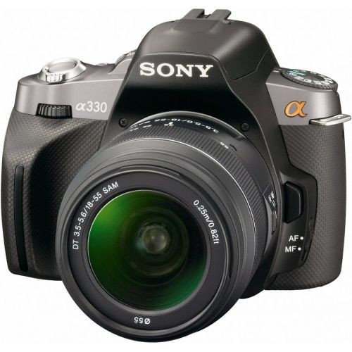 소니 Sony Alpha A330L 10.2 MP Digital SLR Camera with Super SteadyShot INSIDE Image Stabilization and 18-55mm Lens