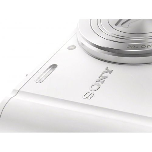 소니 Sony DSC-WX300/W 18 MP Digital Camera with 20x Optical Image Stabilized Zoom and 3-Inch LCD (White)