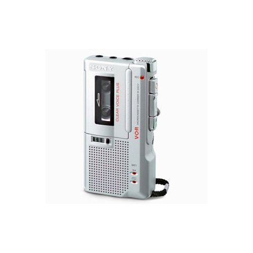 소니 Newly Reconditioned Sony M-650V Handheld Microcassette Voice Recorder Includes 3 Tapes & Batteries