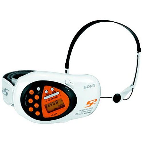 소니 Sony SRF-M80V S2 Sports Walkman Arm Band Radio with FM/AM, TV and Weather Channels (Discontinued by Manufacturer)