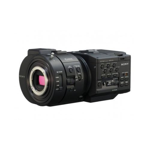 소니 Sony NEX-FS700 R 4K Sensor High Speed NXCAM Super35 Camcorder Body, 8.3MP HD, 3.5 LCD Screen, Up to 960fps Super Slow Motion, 2 XLR/HDMI & 3G/HD-SDI