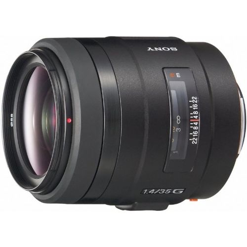 소니 Sony SAL-35F14G 35mm f/1.4 Aspherical G Series Standard Lens for Sony Alpha Digital SLR Camera