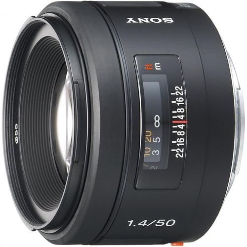 소니 Sony 50mm f/1.4 Lens for Sony Alpha Digital SLR Camera