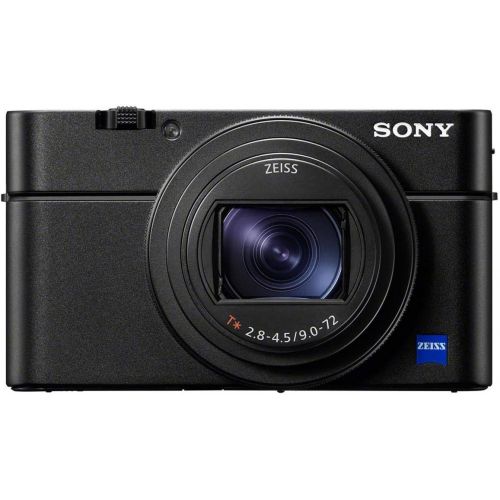 소니 Sony Cyber-Shot DSC-RX100 VII Digital Camera - Bundle with 64GB SDXC U3 Card, Table top Tripod, Camera Case, Spare Battery, Memory Wallet, Cleaning Kit, Card Reader, Mac Software P