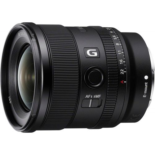 소니 Sony SEL20F18G - Full Frame Lens FE 20mm F1.8 G - A Large Aperture, Ultra-Wide Angle Prime Lens for Stills and Movies