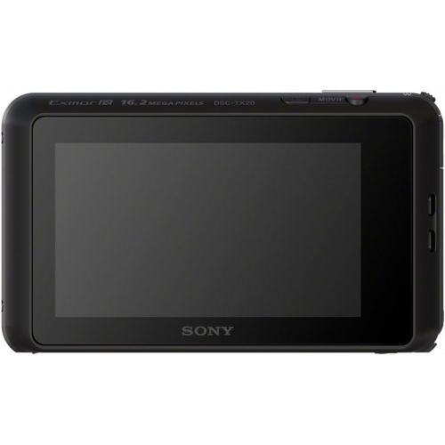 소니 Sony Cyber-shot DSC-TX20 16.2 MP Exmor R CMOS Digital Camera with 4x Optical Zoom and 3.0-inch LCD (Black) (2012 Model)