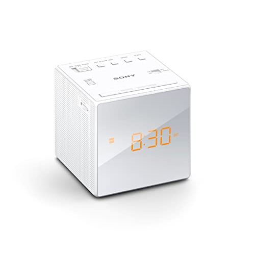 소니 Sony Alarm Clock Radio, White