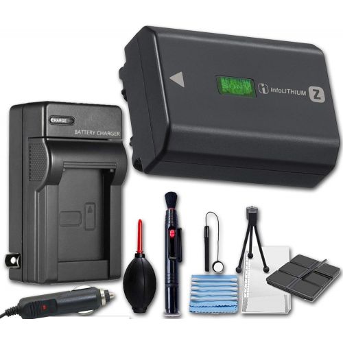 소니 Sony NP-FZ100 Rechargeable Lithium-Ion Battery (2280mAh) + Travel Charger & Deluxe Cleaning Accessories