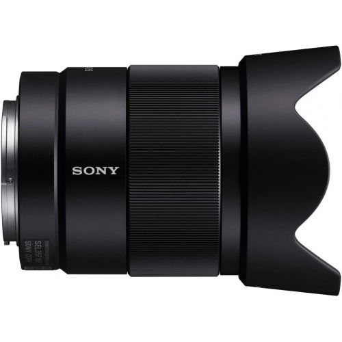 소니 Sony FE 35mm F1.8 Large Aperture Full-Frame E-Mount Prime Lens Bundle with Lexar Professional 633x 64GB UHS-1 Class 10 SDXC Memory Card