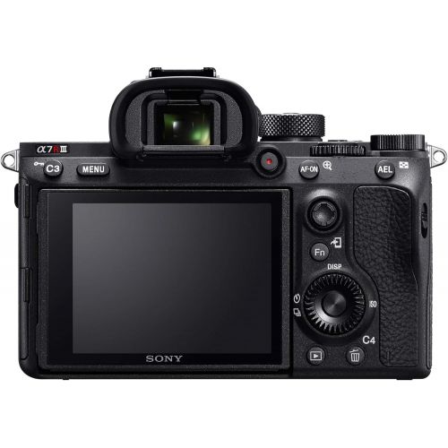 소니 Sony Alpha a7R III A Full-Frame Mirrorless Camera Body with 64GB SD Card and Accessory Bundle (4 Items)