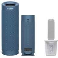 Sony SRSXB23 Extra BASS Bluetooth Wireless Portable Speaker (Blue) with Knox Gear Multipurpose Outlet Wall Shelf Bundle (2 Items)
