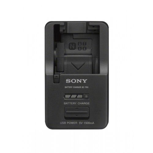 소니 Sony BCTRX Battery Charger for X/G/N/D/T/R and K Series Batteries (Black)