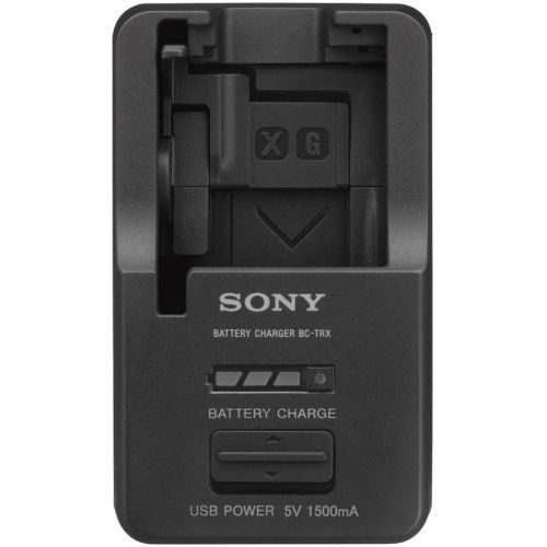 소니 Sony BCTRX Battery Charger for X/G/N/D/T/R and K Series Batteries (Black)