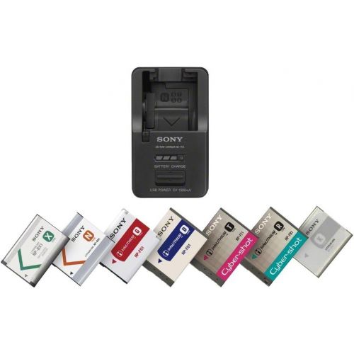 소니 Sony BCTRX Battery Charger for X/G/N/D/T/R and K Series Batteries (Black)