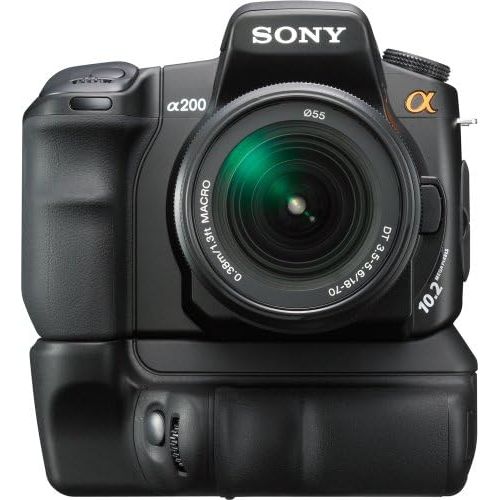 소니 Sony Alpha A200K 10.2MP Digital SLR Camera Kit with Super SteadyShot Image Stabilization with 18-70mm f/3.5-5.6 Lens