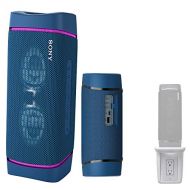 Sony SRSXB33 Extra BASS Bluetooth Wireless Portable Speaker (Blue) with Knox Gear Multipurpose Outlet Wall Shelf Bundle (2 Items)
