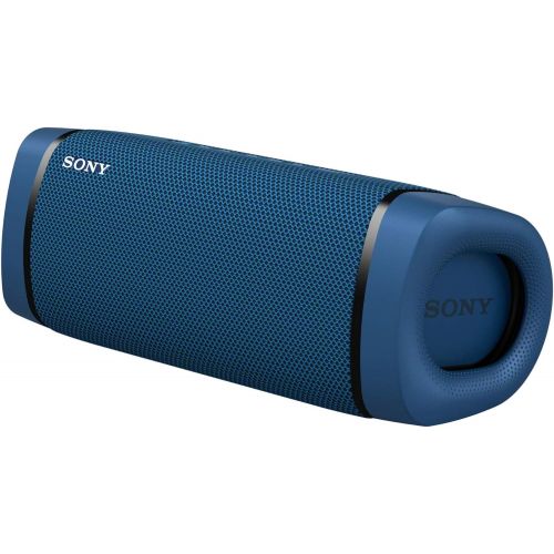 소니 Sony SRSXB33 Extra BASS Bluetooth Wireless Portable Speaker (Blue) with Knox Gear Multipurpose Outlet Wall Shelf Bundle (2 Items)