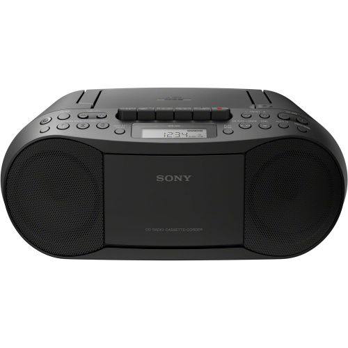 소니 Sony CFDS70B.CEK Classic CD and Tape Boombox with Radio - Black