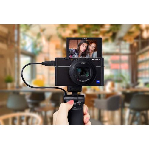 소니 Sony Vct Camera Grip, Vlogging Black (VCTSGR1)