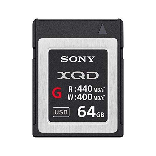 소니 Sony Professional XQD G Series 64GB Memory Card (QDG64E/J) (2-Pack)