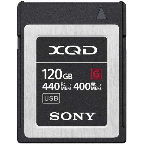 소니 Sony Professional XQD G Series 120GB Memory Card (QD-G120F/J) Bundle LCSU21 Protective Soft Carrying Case - Black + Deco Gear Accessories Microfiber Electronics Cloth, Screen Prote