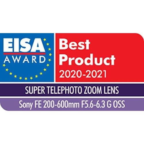 소니 Sony SEL200600G High-Resolution Full Frame Super Telephoto Zoom G Lens with Built in Optical Image stabilisation, SEL200600G.SYX