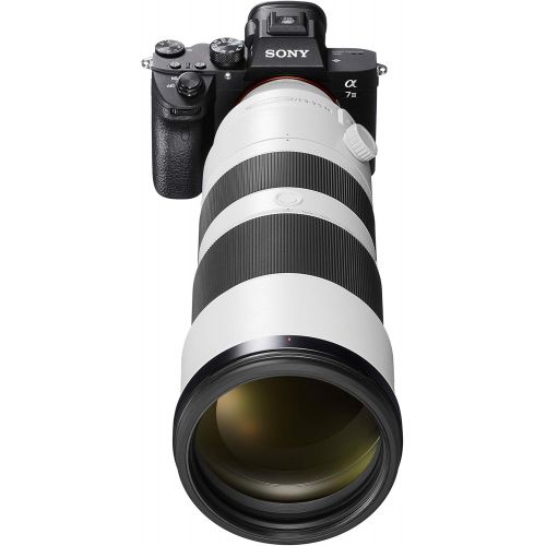 소니 Sony SEL200600G High-Resolution Full Frame Super Telephoto Zoom G Lens with Built in Optical Image stabilisation, SEL200600G.SYX