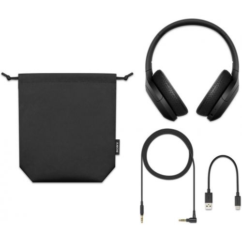 소니 Sony WH-H910N h.ear on 3 Wireless Noise-Canceling Headphones - Black