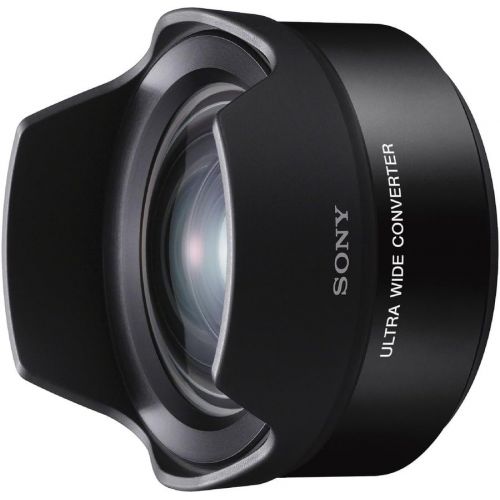 소니 Sony VCLECU2 12-16 MM,f/2.8 Petal Shaped Fixed Ultra Wide Converter for SEL16F28 and SEL20F28,Black