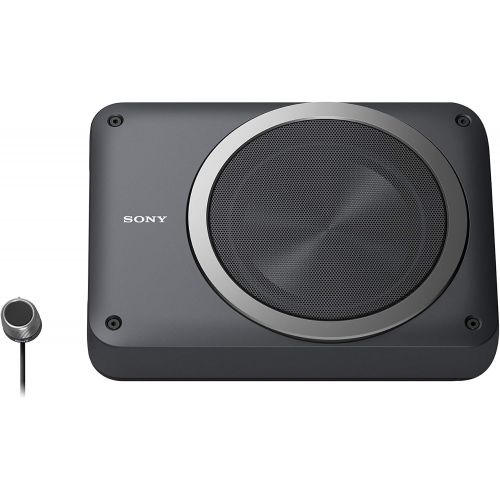 소니 Sony XS-AW8 8-Inch Powered Under Seat Sub woofer with Wired Remote Control (XSAW8)