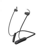 Sony WI-SP510 Extra BASS Wireless in-Ear Headset/Headphones with mic for Phone Call Sports IPX5 Bluetooth, Black (WISP510/B)