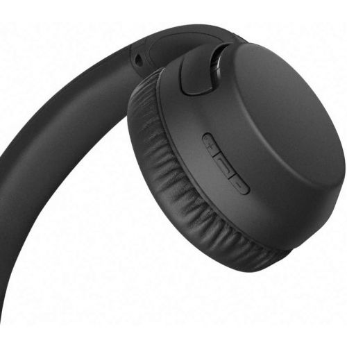 소니 Sony WH-XB700B Wireless Headphones, 30 Hours Battery Life, on-Ear Style, optimised for Voice Assistant - Black-International Version